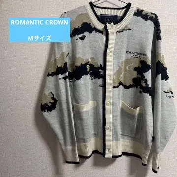 [ ROMANTIC CROWN ] 로맨틱크라운 클라우드 니트 가디건