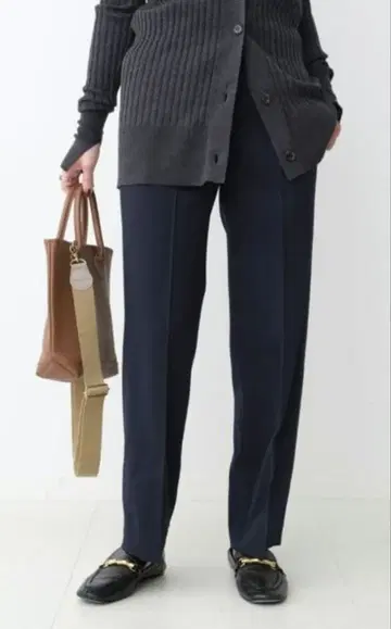 스픽앤스팬 울 치노 이지 팬츠 네이비 38