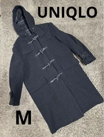 UNIQLO 더플 코트 M 사이즈 다크 그레이