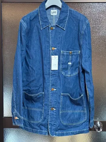 Lee 데님 커버올 GLT027-856 워크 자켓
