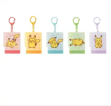 포켓몬 센터 십포켓십색 아크릴 키링 컬렉션 피카츄 5