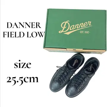 Danner (대너) 필드 로우 블랙 25.5cm 고어텍스