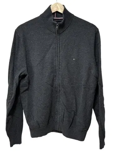 새상품급 타미힐피거 블루종 스웨터 남성용