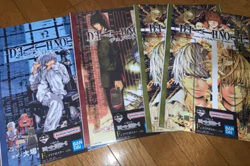 DEATH NOTE 제일복권 클리어 파일 4장 세트