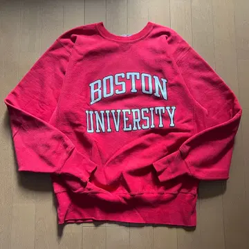 90s usa제 Champion 리버스 위브 보스턴 레드 맨투맨