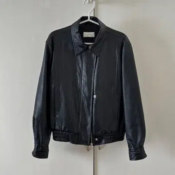 ohotoro Harley Leather Jacket black