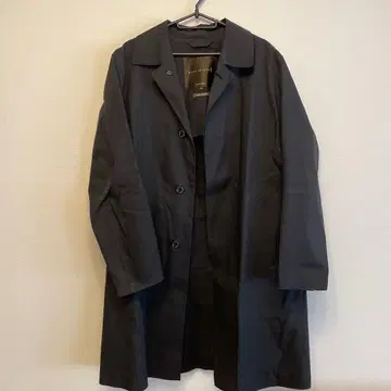 MACKINTOSH 고무 코트 블랙 슬림 던켈드 사이즈 40