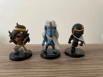 애니메이션 캐릭터 피규어 3개 세트