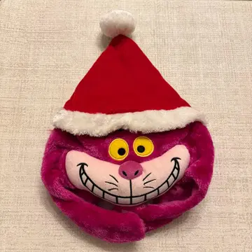 디즈니 이상한 나라의 앨리스 체셔 고양이 크리스마스 산타 팬캡