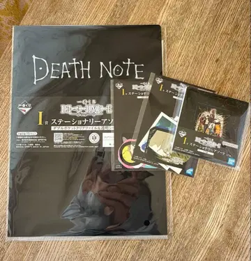 데스노트 제일복권 I상 더블 포켓 클리어 파일 스티커