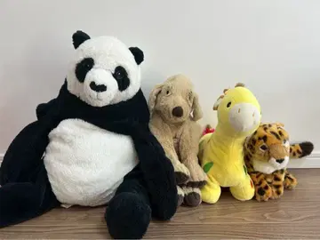 동물 봉제 인형 세트