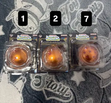 1번 복권 F상 드래곤볼 스트랩 3개 세트