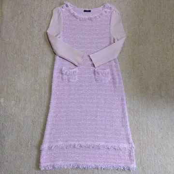 새상품급 COTOO 트위드 니트 원피스