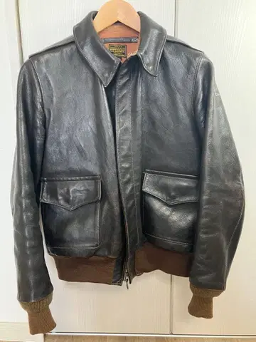 THE REAL McCOY'S TYPE A-2 가죽 자켓 38