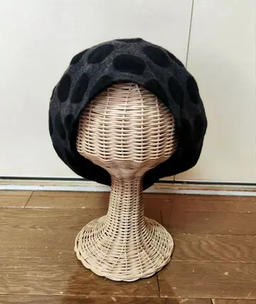 요건 레일, 모유루를 좋아하시는 분께 울 코튼 도트 베레모