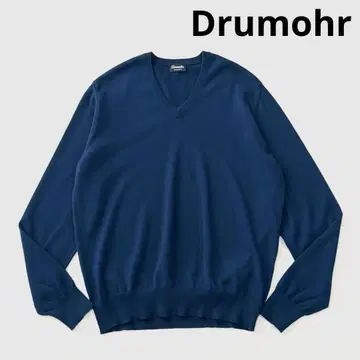 [ 별주 ] Drumohr x BEAMS F 돌모어 캐시미어 V넥 니트