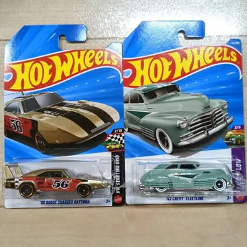 핫휠 다지 차저 데이토나 & 셰비 플리트라인