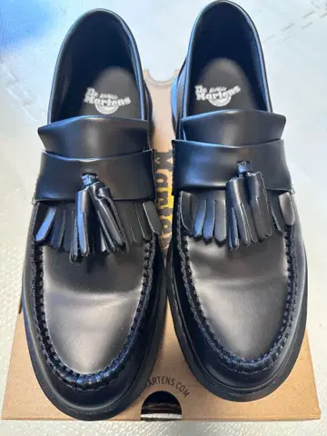 닥터 마틴 에이드리언 모노 블랙 로퍼 US10