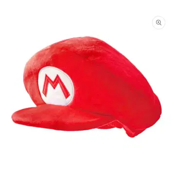 마리오 봉제 인형 햇 빨간색