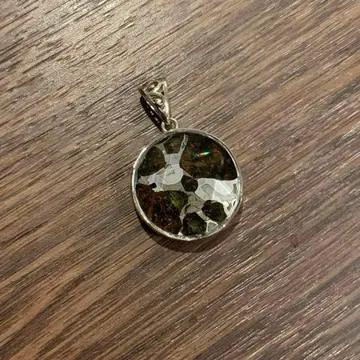 파라사이트 운석 실버 925 펜던트