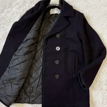 새상품급/XL 쇼트  퀼팅 더블 브레스트 U.S 740N