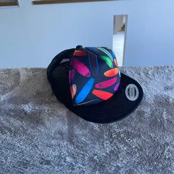 DC 컬러풀 그래픽 메쉬 캡