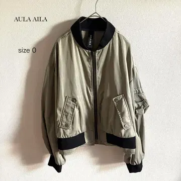 AULA AILA MA1 블루종 [ 0 ] 카키