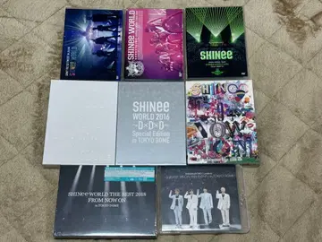 [할인] SHINee 라이브 DVD/Blu-ray 8장 세트 묶음 판매