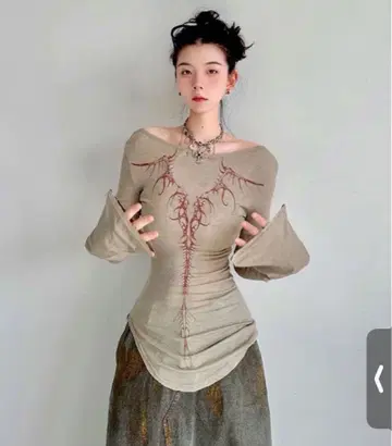 세컨드 스킨 y2k 그런지