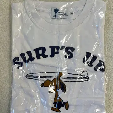 SURF'S UP PEANUTS 서핑 티셔츠 M