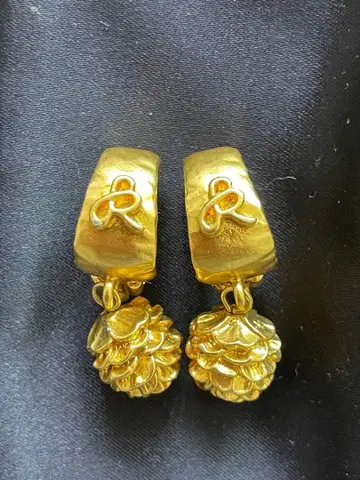 SONIARYKIEL 빈티지 플라워 귀찌