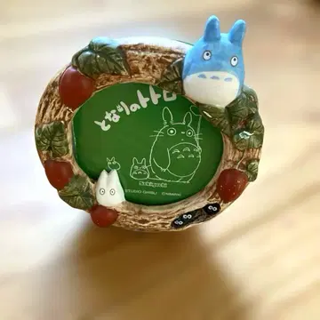 이웃집 토토로 오르골 부착 사진 스탠드 사진 액자