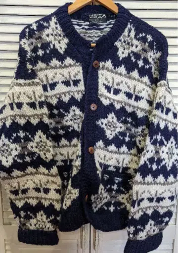 USA 구제 의류 코위찬 니트 울 100%