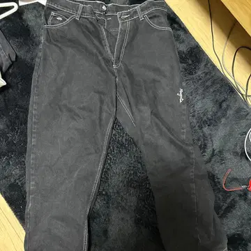 magenta skateboard 블랙 데님 S