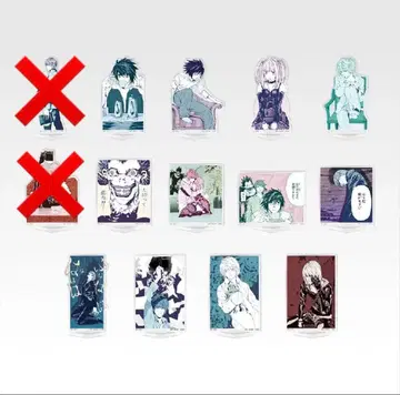 제일복권 DEATH NOTE G상 아크릴 스탠드 12종 세트