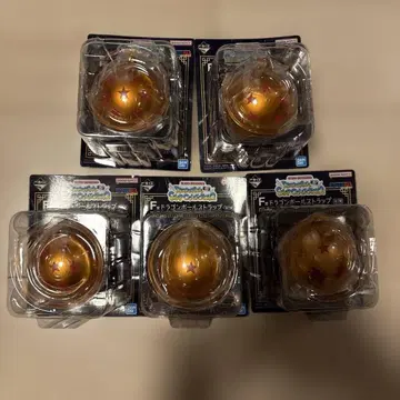 [ 미개봉 새상품 ] 드래곤볼 스트랩 5개 세트 1번 복권