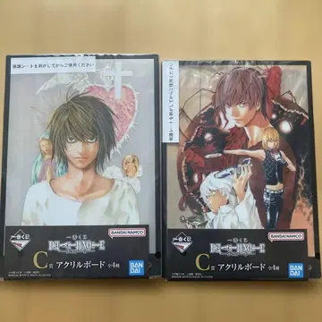 미개봉 데스노트 제일복권 C상 아크릴 보드 아크릴 스탠드 L 니아 멜로