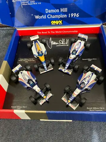 ONYX 1/43 Damon Hill World Champion 1996