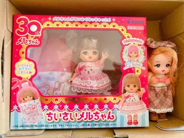 30주년 작은 멜짱 타르트짱 세트 인형 옷 갈아입기 목욕