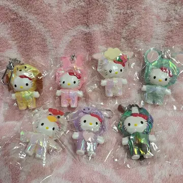 헬로키티 십이지신 코스튬 마스코트 키링