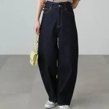 FREE'S MART 데님 에그 팬츠 인디고 블루 ZOZO 멀티 사이즈