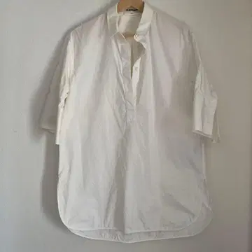 23ss JIL SANDER 화이트 반소매 셔츠