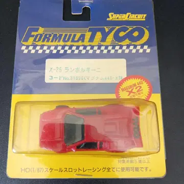 TYCO 슈퍼 서킷 람보르기니 HO 슬롯카