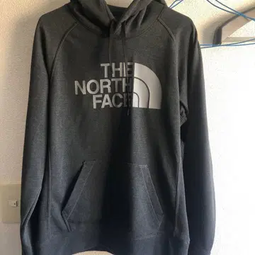THE NORTH FACE 그레이 후드 맨투맨