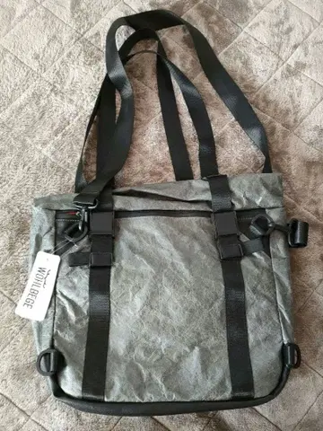 [ 미사용 새상품 ] 숄더백 방수 발수 가공 그레이 메신저백