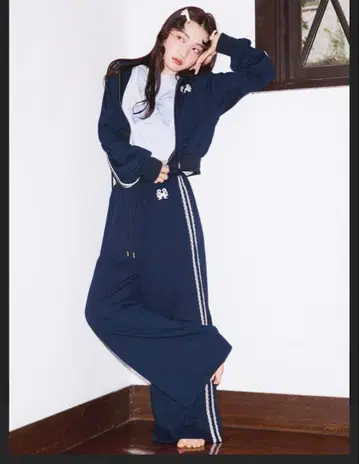 SNIDEL HOME 네이비 셋업