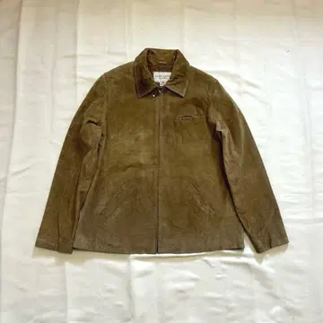 빈티지 스웨이드 레더 쇼트 재킷