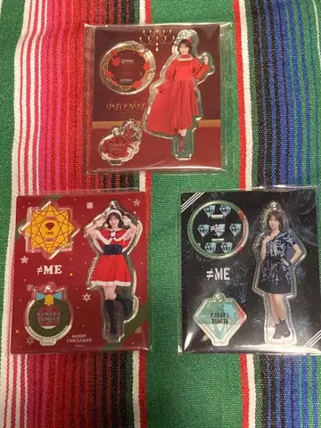 노이메미 토미타 나나후 아크릴 스탠드 3종 세트 미개봉 새상품