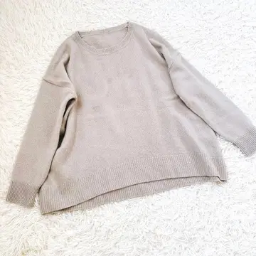 뮤즈 두지엠 클라세 rug 오크모헤어 크루넥 그레이지