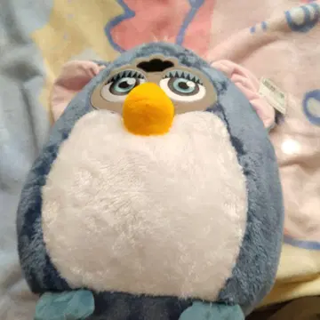 미사용 익명 배송 퍼비 BIG 봉제 인형 레트로 퍼비 블루